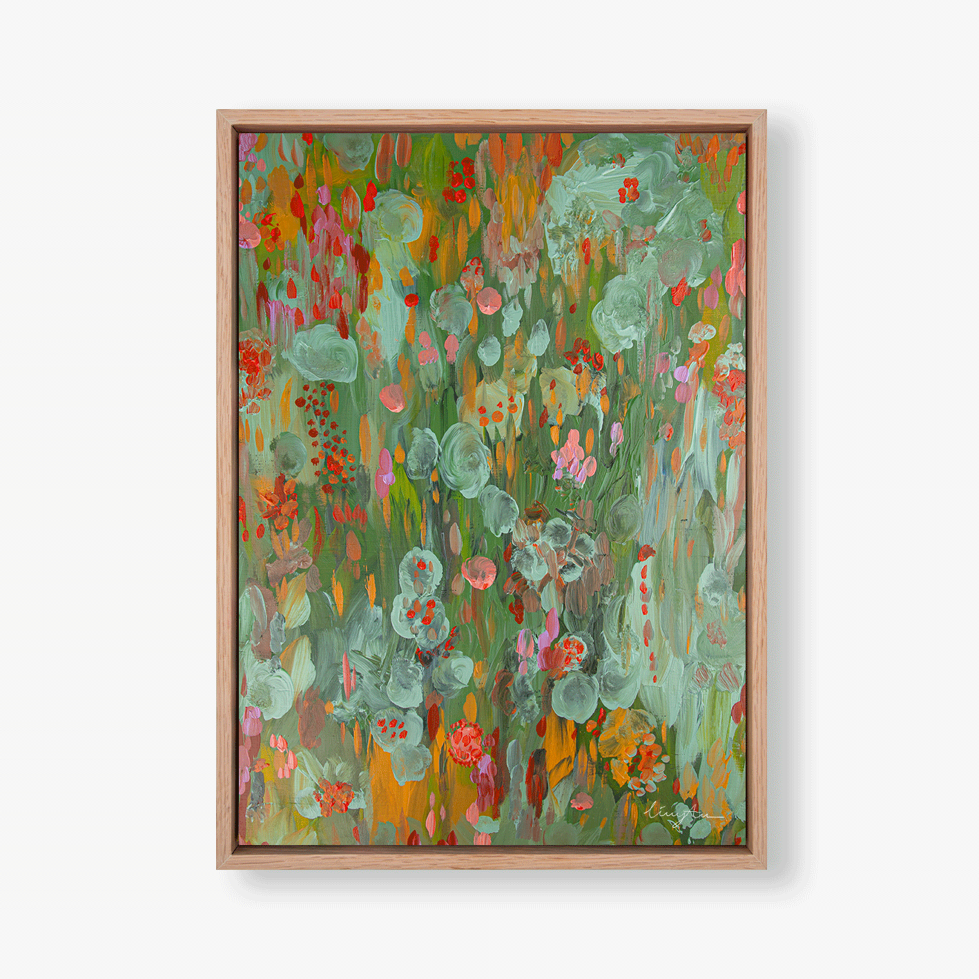Floral Foliage Print