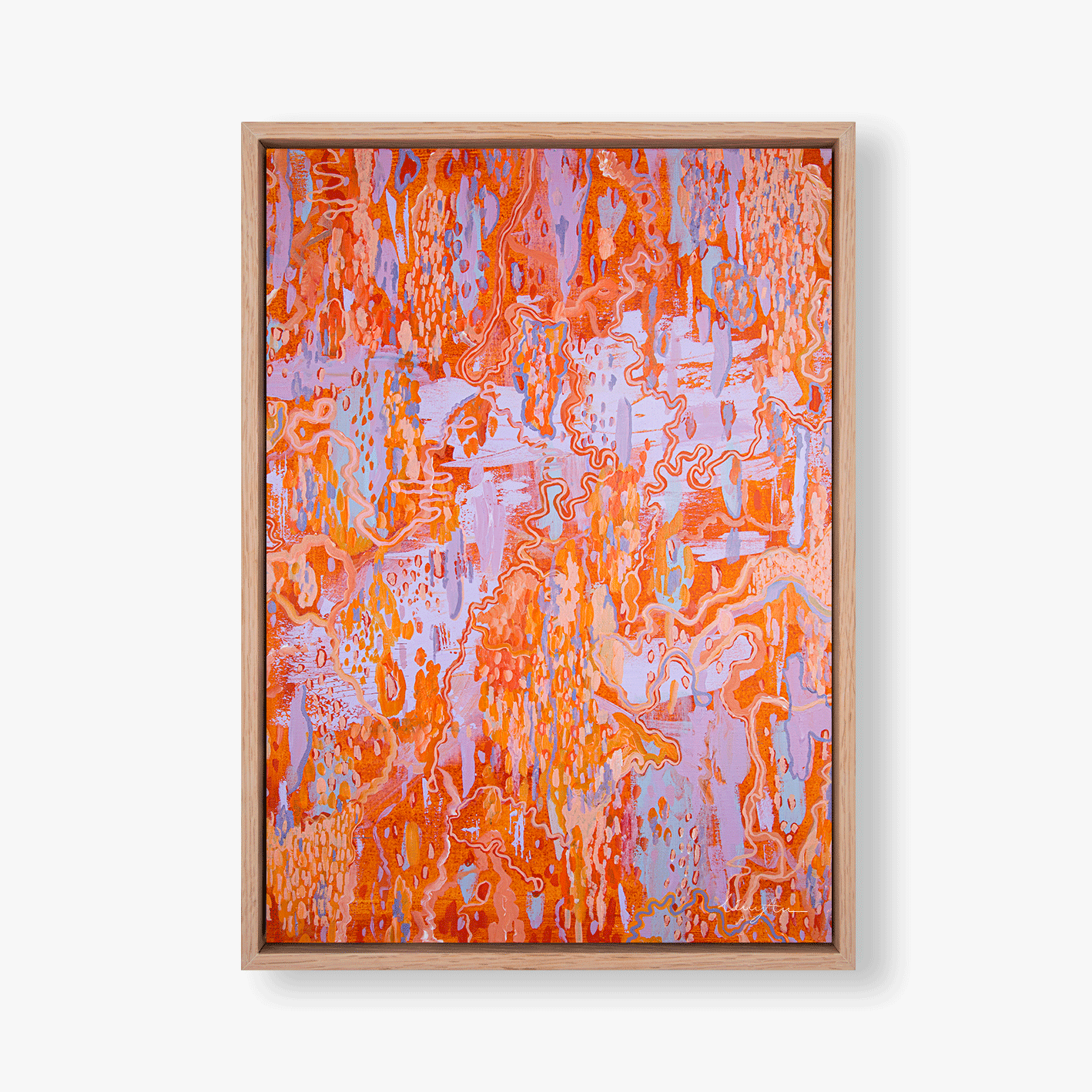 Scribbly Gum Print