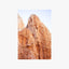 Textured Clay Cliffs Pinnacle Print