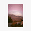 Pink Rolling Clouds Lake Tekapo Print