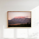 Golden Mountain Ridge Sunset Print