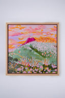 Sunset over Mount Jagungal and Grey Mare Range Original Art
